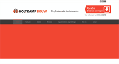 Desktop Screenshot of holtkampbouw.nl